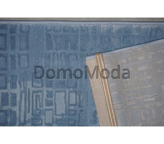 Синтетический ковер Alvita Relax 4670A S.Blue-Blue Купить в интернет магазине ДомоМода фото 3 Синтетический ковер Alvita Relax 4670A S.Blue-Blue - высокое качество по лучшей цене в Украине изображение 3.